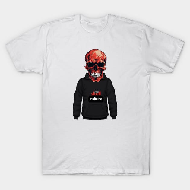 Red Skull Culture, Festival t-shirts, Unisex t-shirts, tees, men's t-shirt, women's t-shirt, summer t-shirts, trendy t-shirt, hoodies, gifts T-Shirt by Clinsh Online 